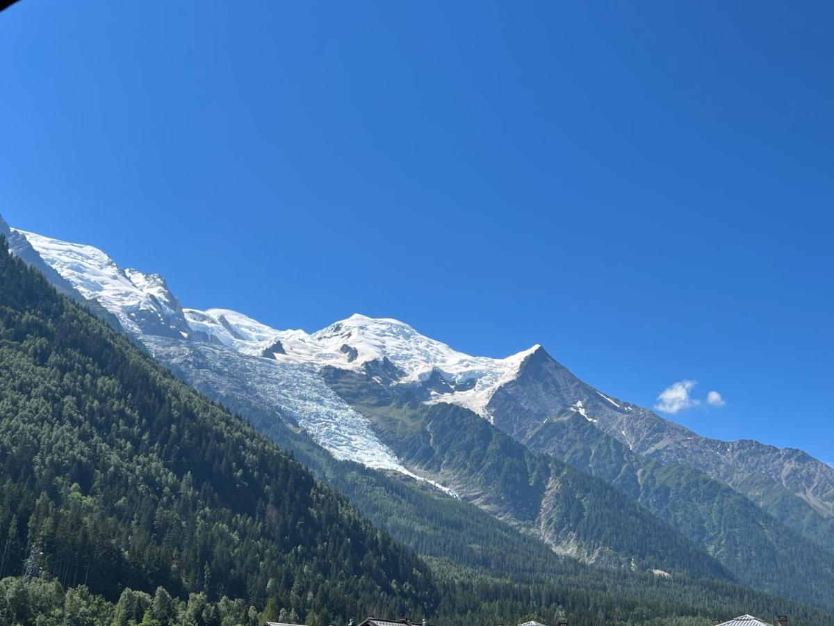 Mont Blanc 43, Vue Mont Blanc , Balcon, Parking Leilighet Chamonix Eksteriør bilde